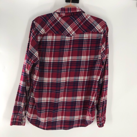 Jachs Girlfriend Womens flannel size M - Picture 3 of 10